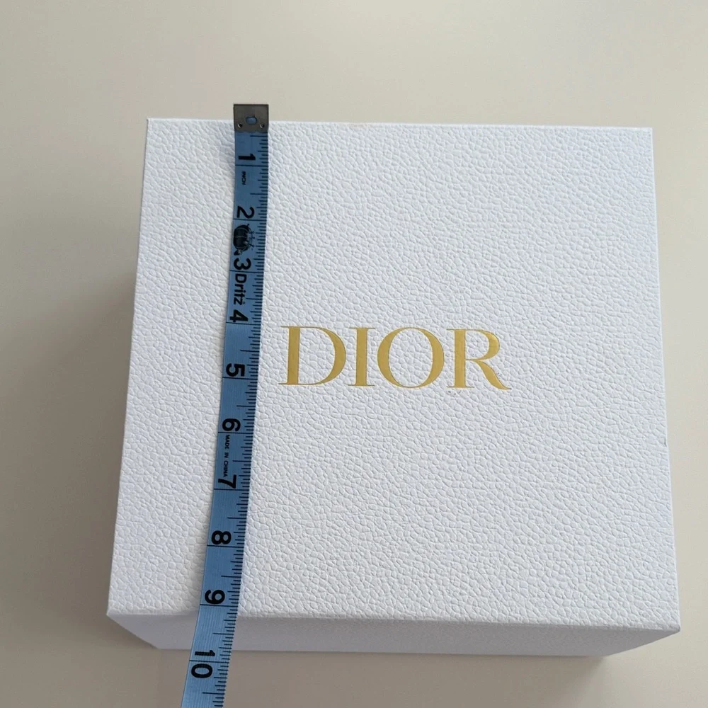 DIOR White Box with Gold Logo